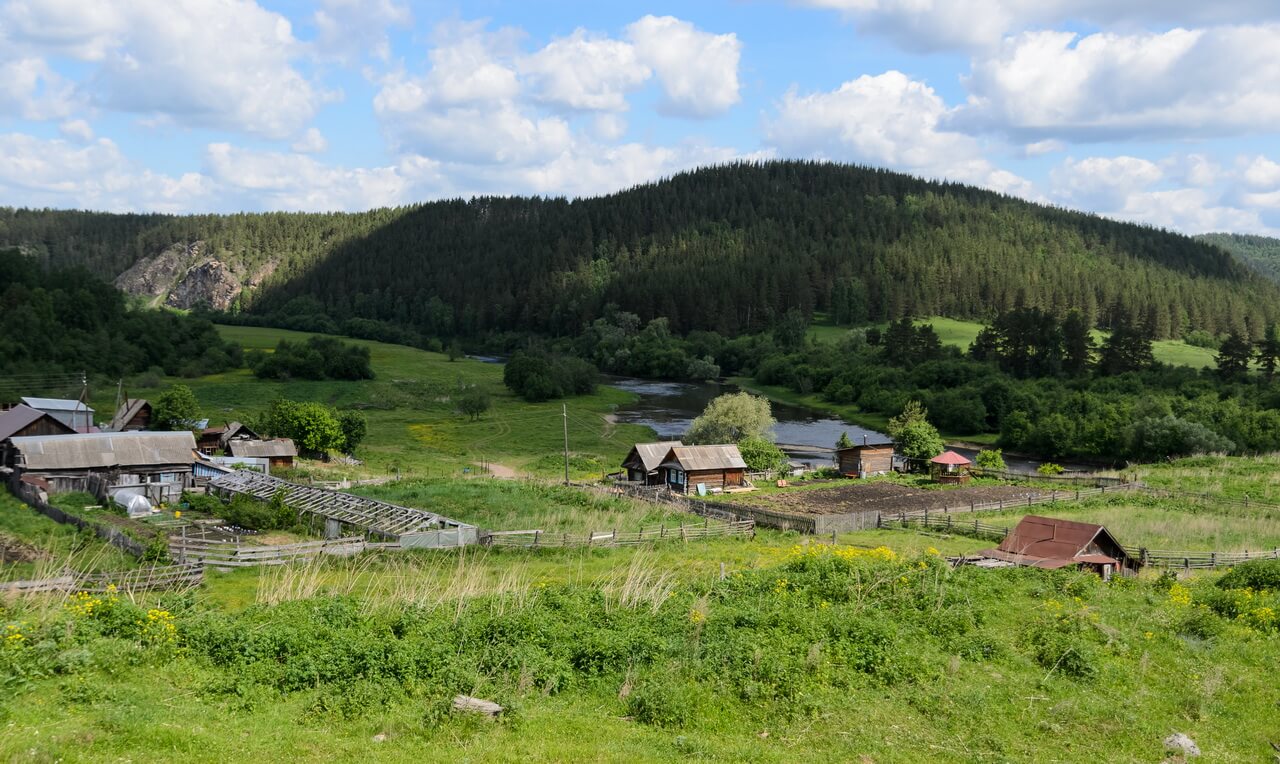 Село Орловка - красивое со всех сторон
