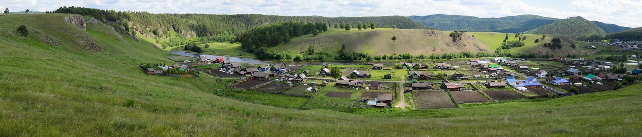 Село Орловка - красивое со всех сторон