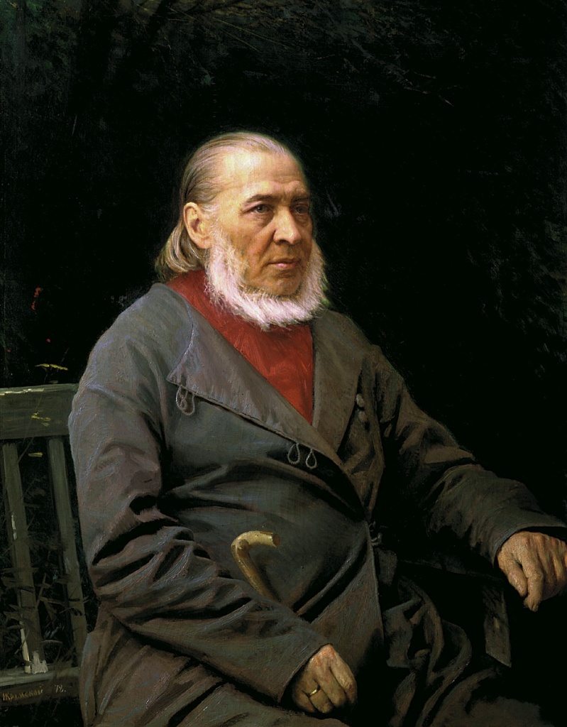 Сергей Аксаков. Портрет Ивана Крамского