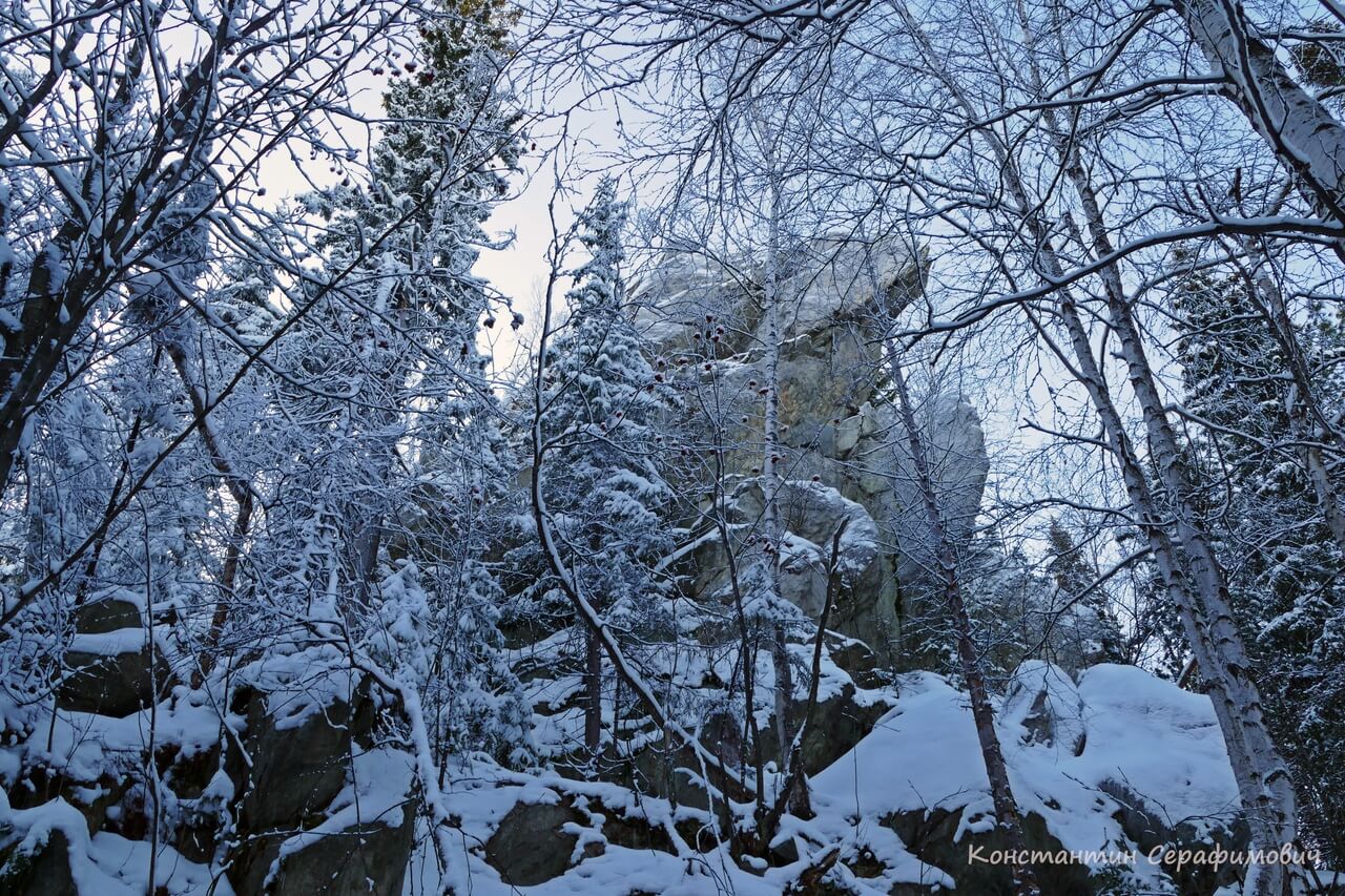 Бунарские Идолы, гора Бунар и Висячий камень: на лыжах!