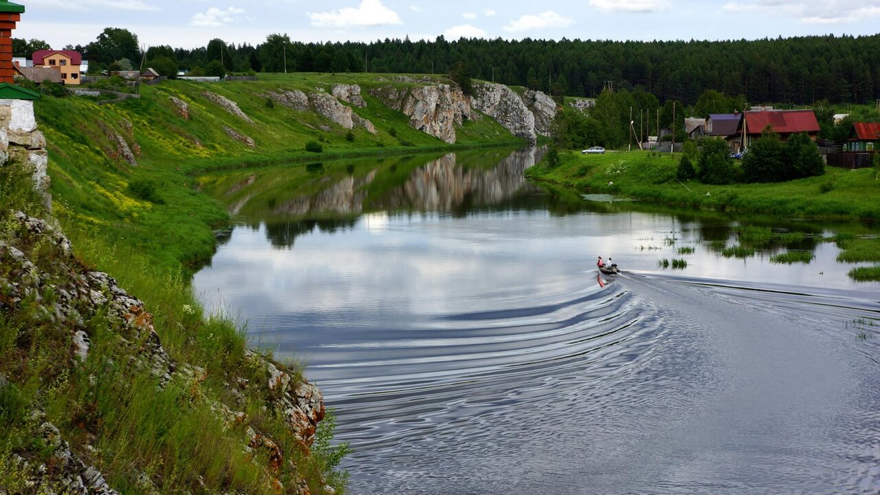 Река Чусовая, Свердловская область