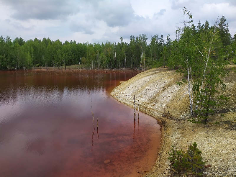 Дегтярский Марс — заброшенный Колчеданный карьер. Фото: ТОЧКИ ПРИТЯЖЕНИЯ УРАЛА / ВКонтакте