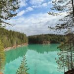 Озера Свердловской области — Зелёное озеро у Режа (Покровский карьер, Аммонал)