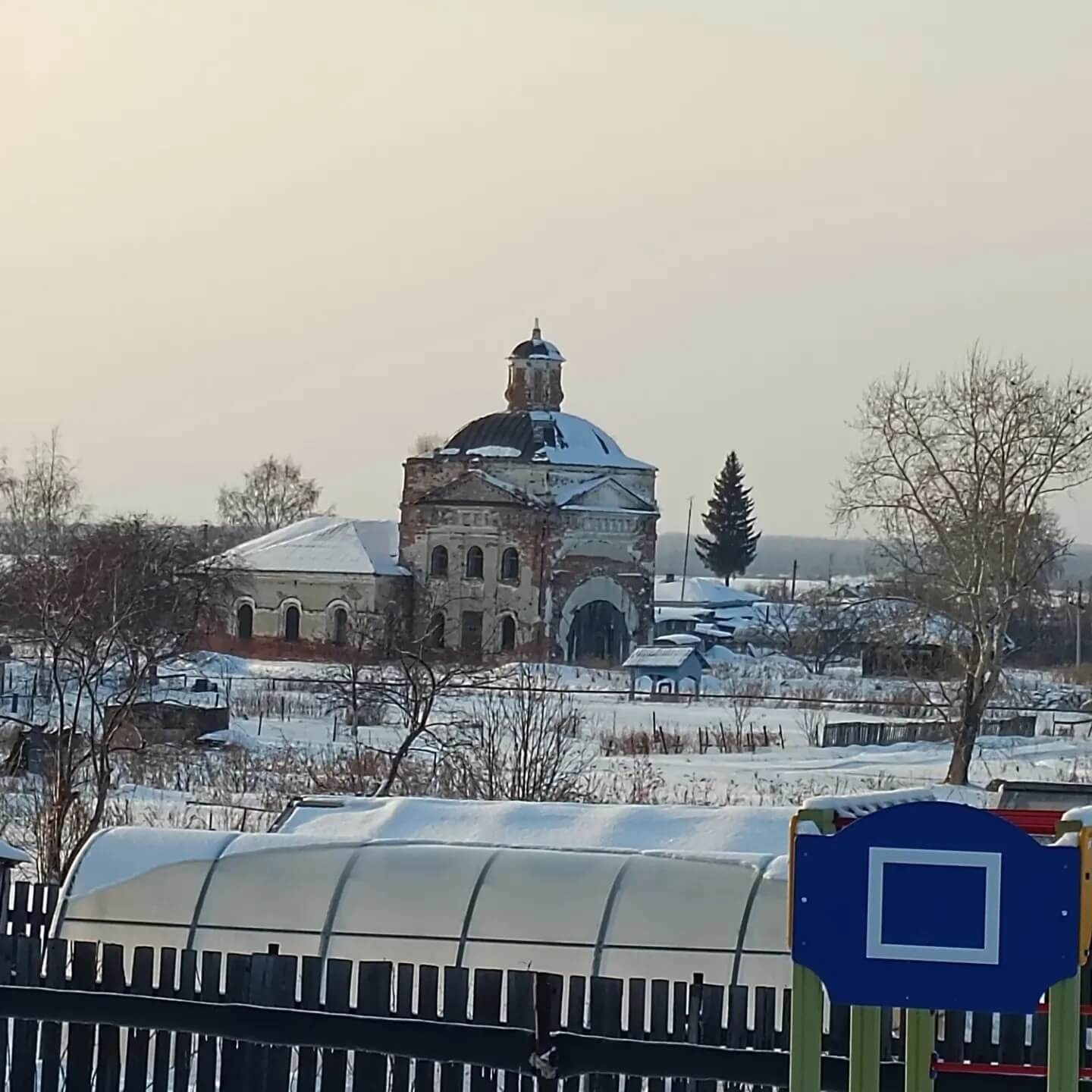 Екатерининский храм в селе Шухрупово