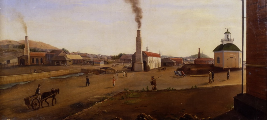 П. Ф. Худояров. Меднорудянский рудник, 1849 г.