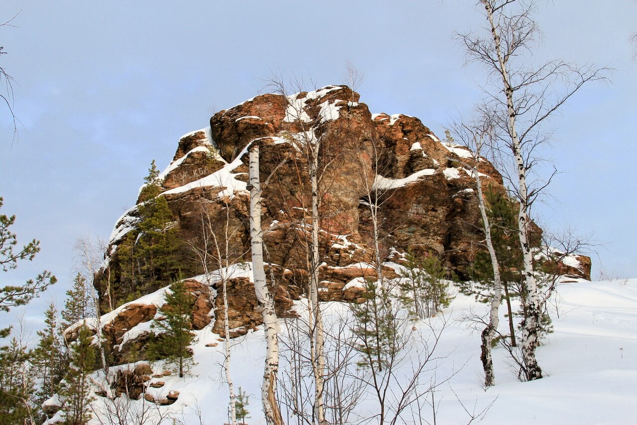 Гора Большой Камень, Верхний Уфалей, Челябинская область