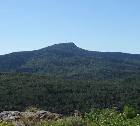Гора Полюд рядом с Красновишерском