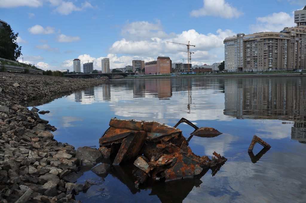 Городской пруд Екатеринбурга
