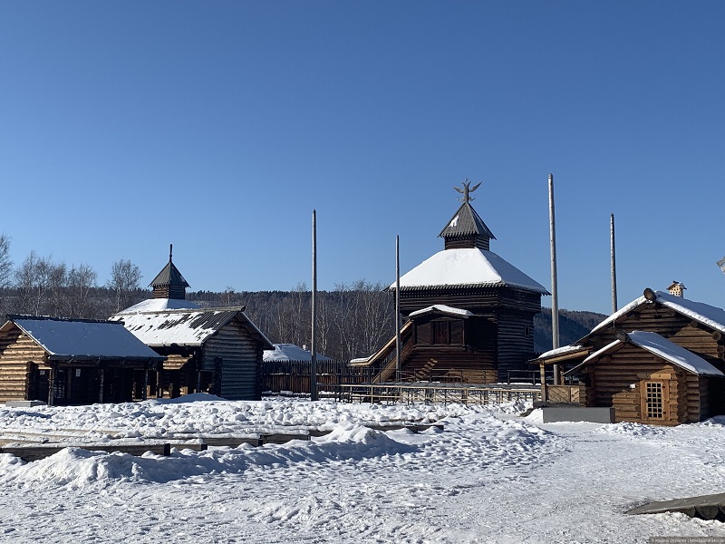 Архитектурно-этнографический музей "Тальцы". Фото: Клавдия Зирюкина