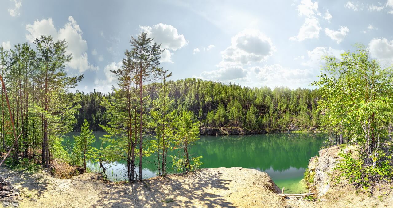 Озеро Асбест-Камень, Бажовские места, Свердловская область
