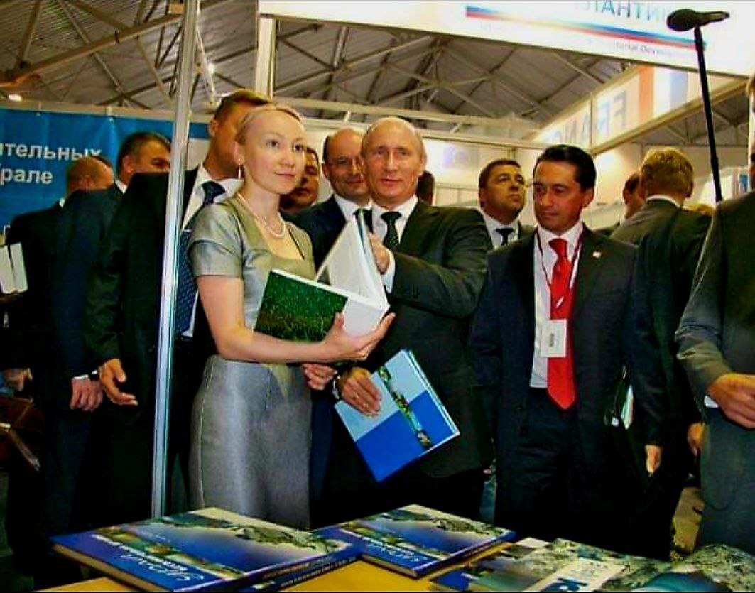 Алия Султанова и В.В.Путин