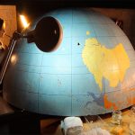 Реставрация глобуса в Перми