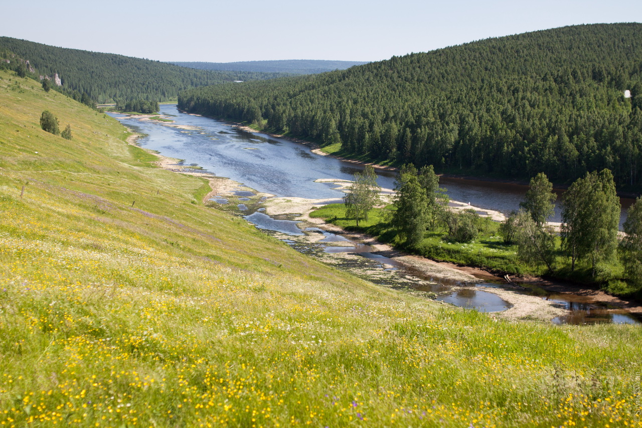 Река Косьва, Пермский край, фото