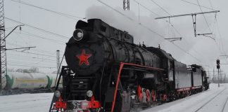Путешествие на ретро-поезде в Перми