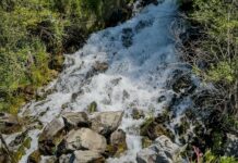 Водопады Свердловской области: Никитинский водопад у Первоуральска