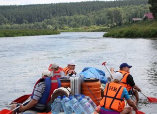 Сплав по реке Исеть