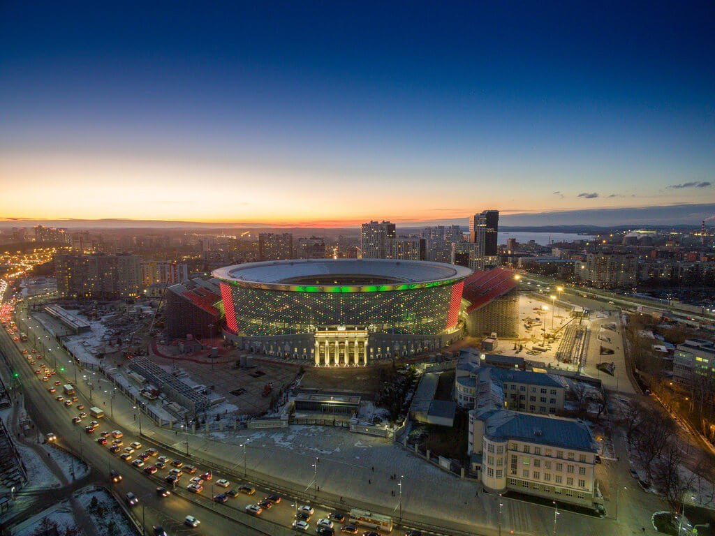 Центральный стадион, Екатеринбург Арена, Екатеринбург, Чемпионат мира по футболу 2018