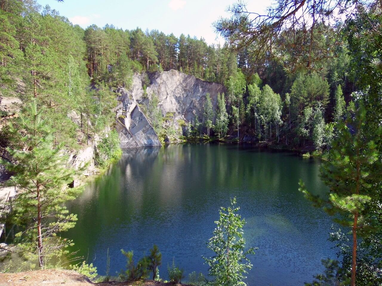 Озеро Тальков Камень, Бажовские места, Свердловская область, Средний Урал