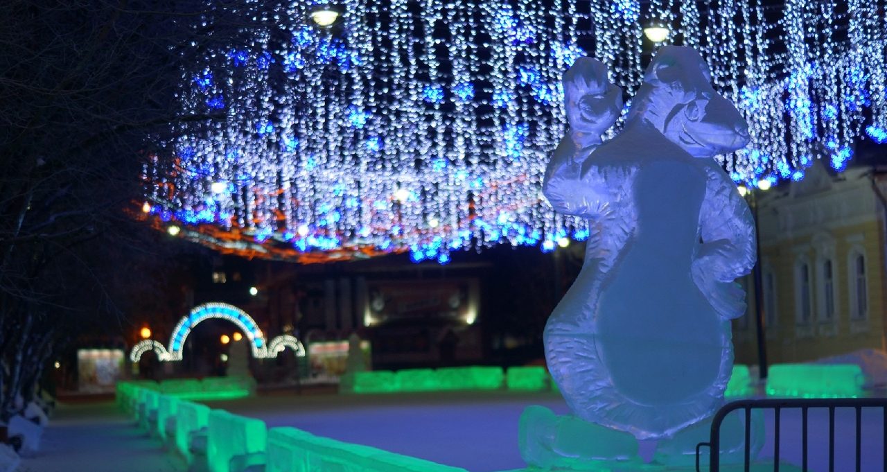 Томск, Сибирь, новый год, новогодний город, новогоднее настроение, Волшебник Изумрудного города, зимний Томск, Транссибирская магистраль,
