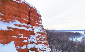 Яркие останцы горы Зиргантау (Салават, Башкирия)