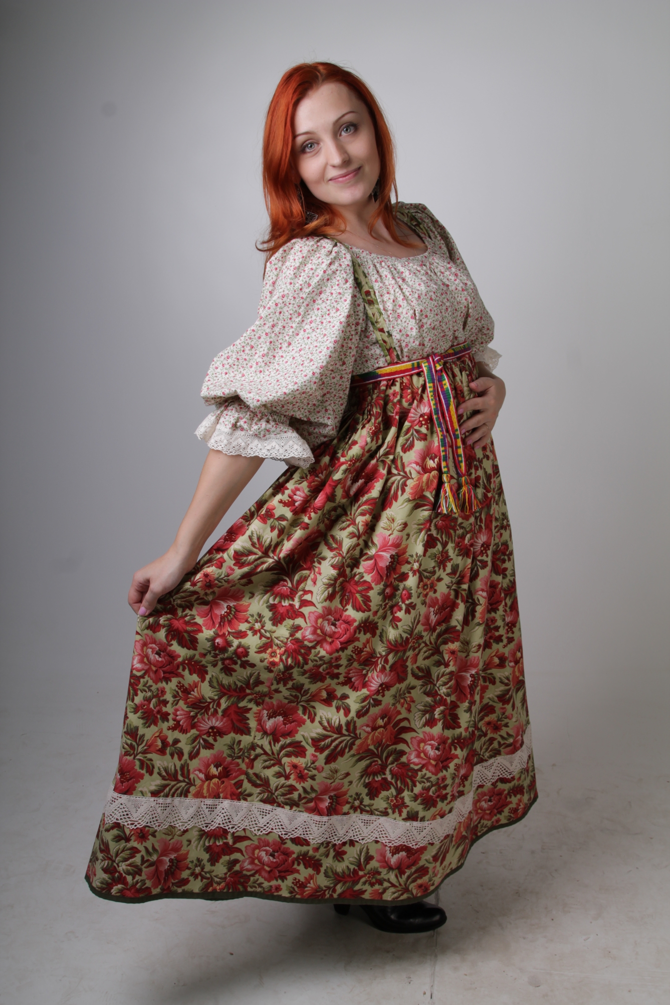 Уральский народный костюм из Сухого Лога
