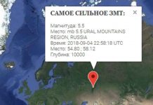 Землетрясения на Урале