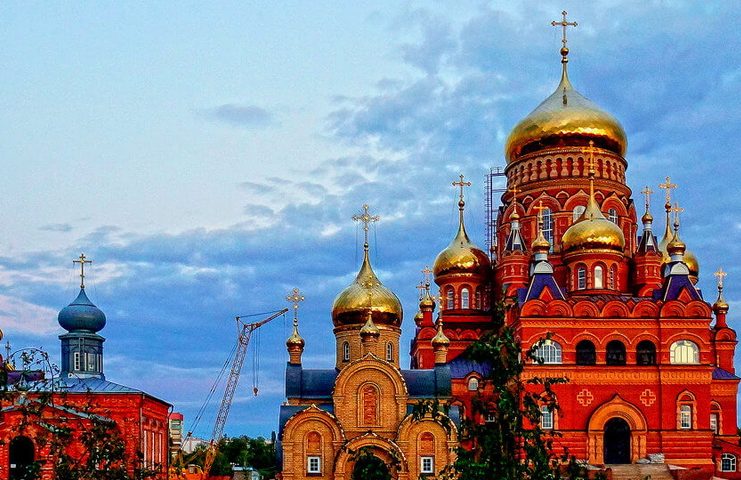 Новый храм иконы Казанской Божье Матери в Оренбурге был освящён в 2018 году