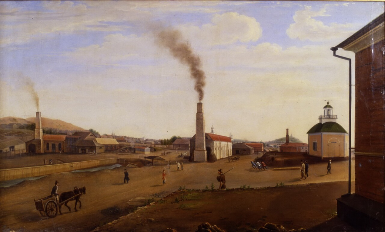 П. Ф. Худояров. Меднорудянский рудник, 1849 г.