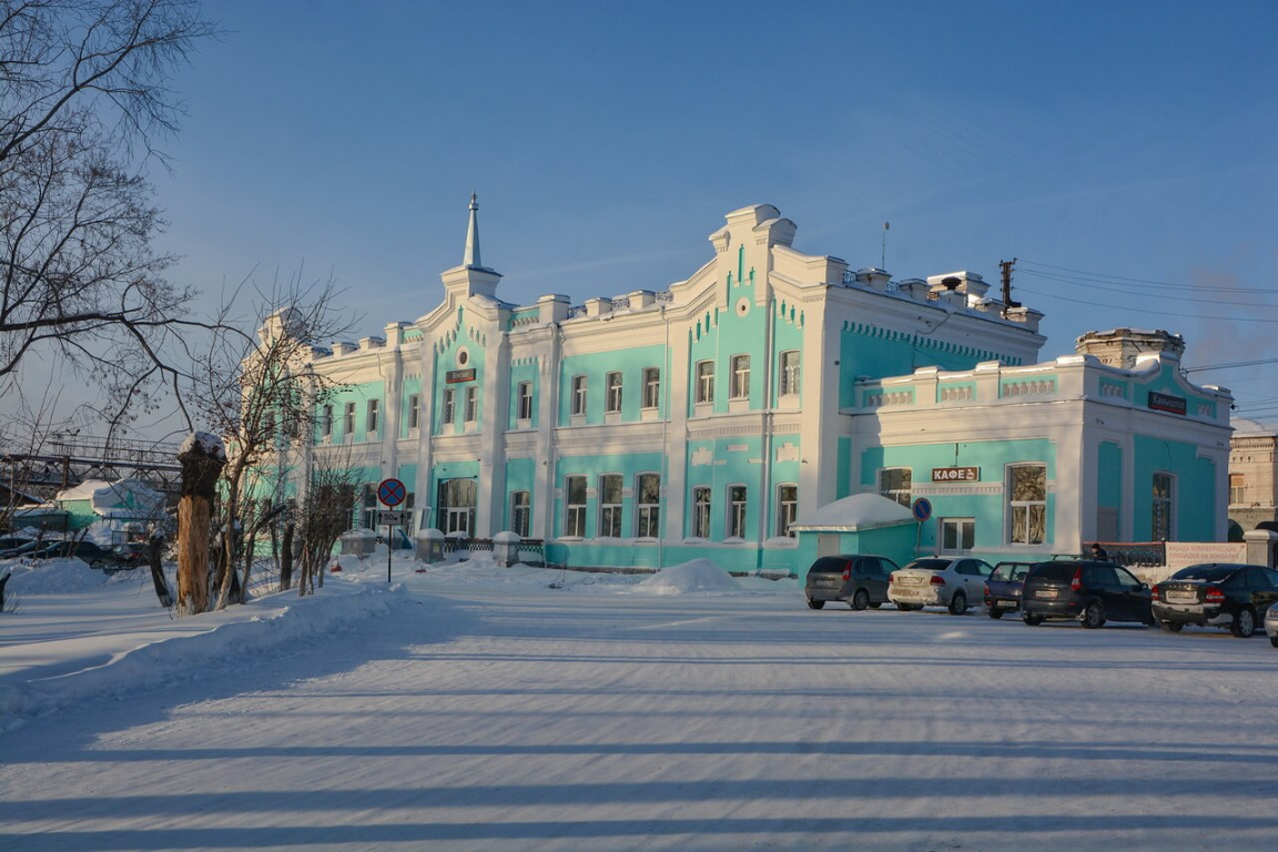 Здание железнодорожного вокзала, Камышлов, Свердловская область