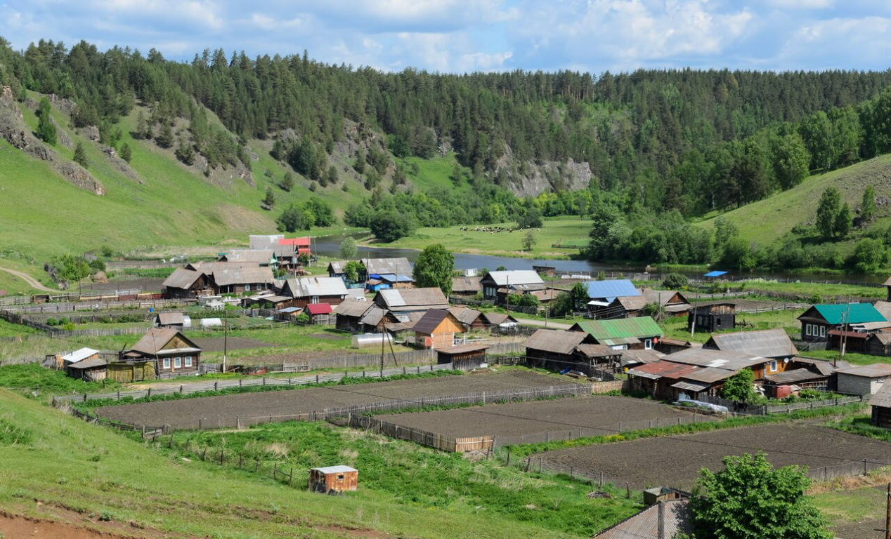 Село Орловка - красивое со всех сторон