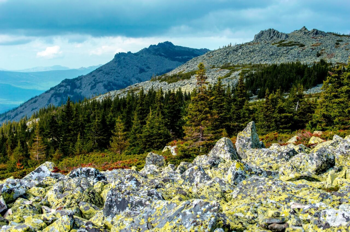 В уральских горах