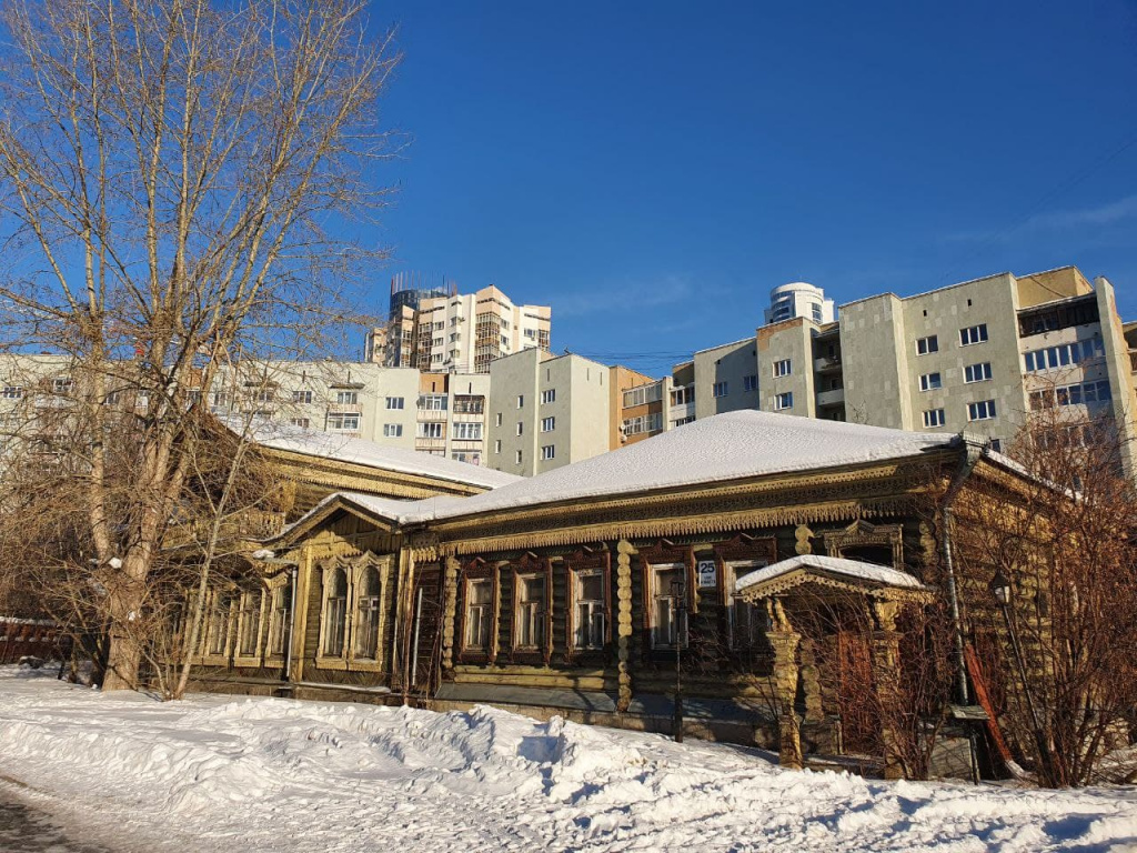 г.Екатеринбург, Дом крестьянина К.М. Панова и дом купца А.С. Лебедева