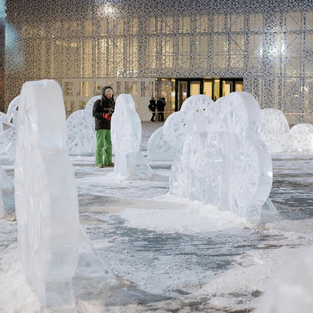 Ледовый городок, Ельцин центр, Екатеринбург, Свердловская область, Новый год, куда сходить на новогодних каникулах
