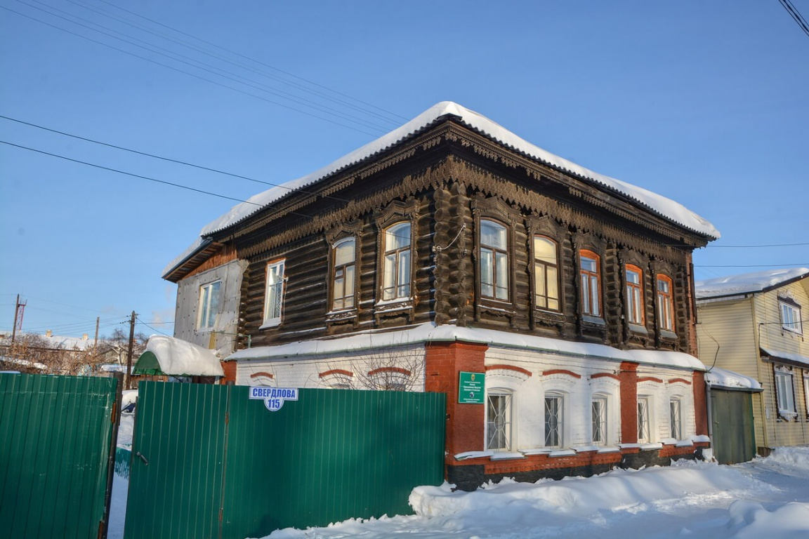 Характерная застройка Камышлова, Камышлов, Свердловская область