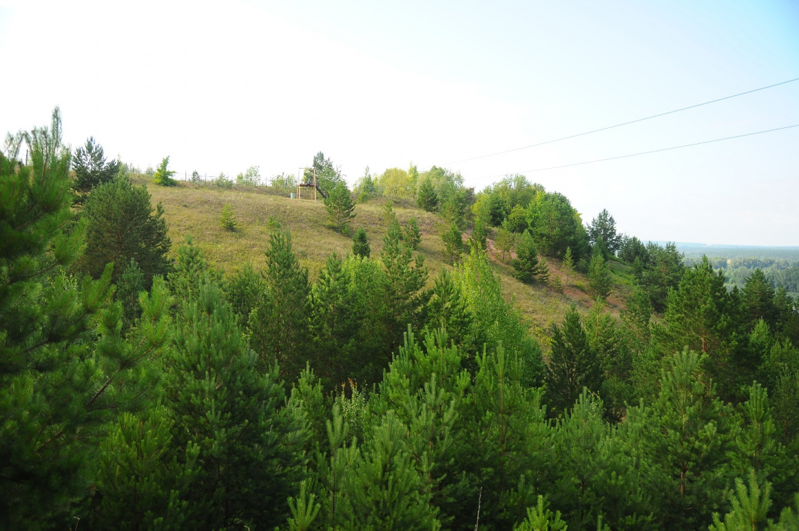 Городище финно-угров на горе Тратау