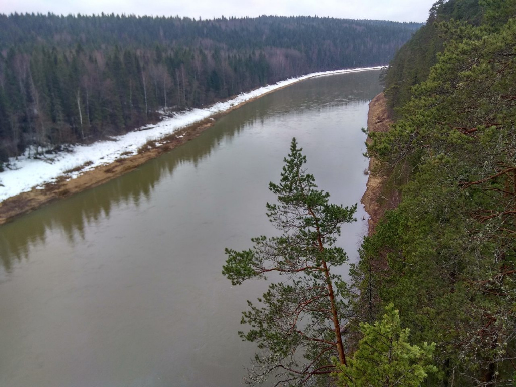 Вид с камня Разбойник