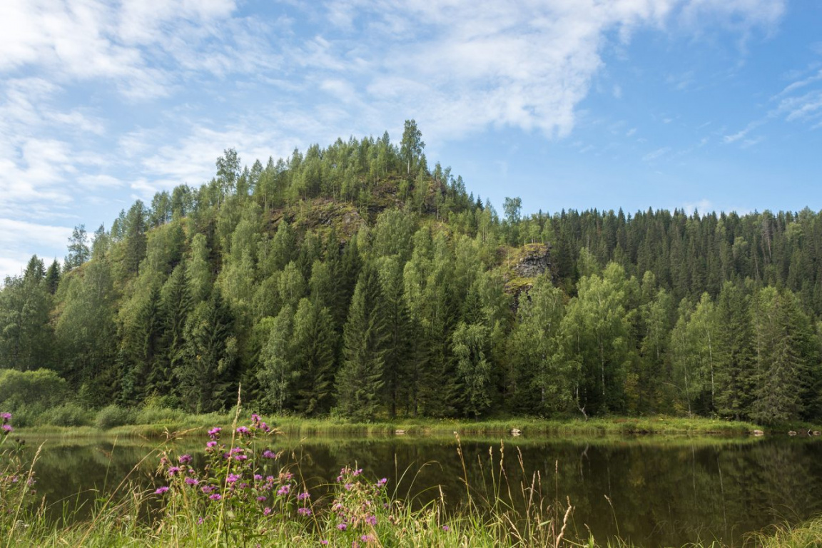 Гора Соколья, древний вулкан, Пермский край