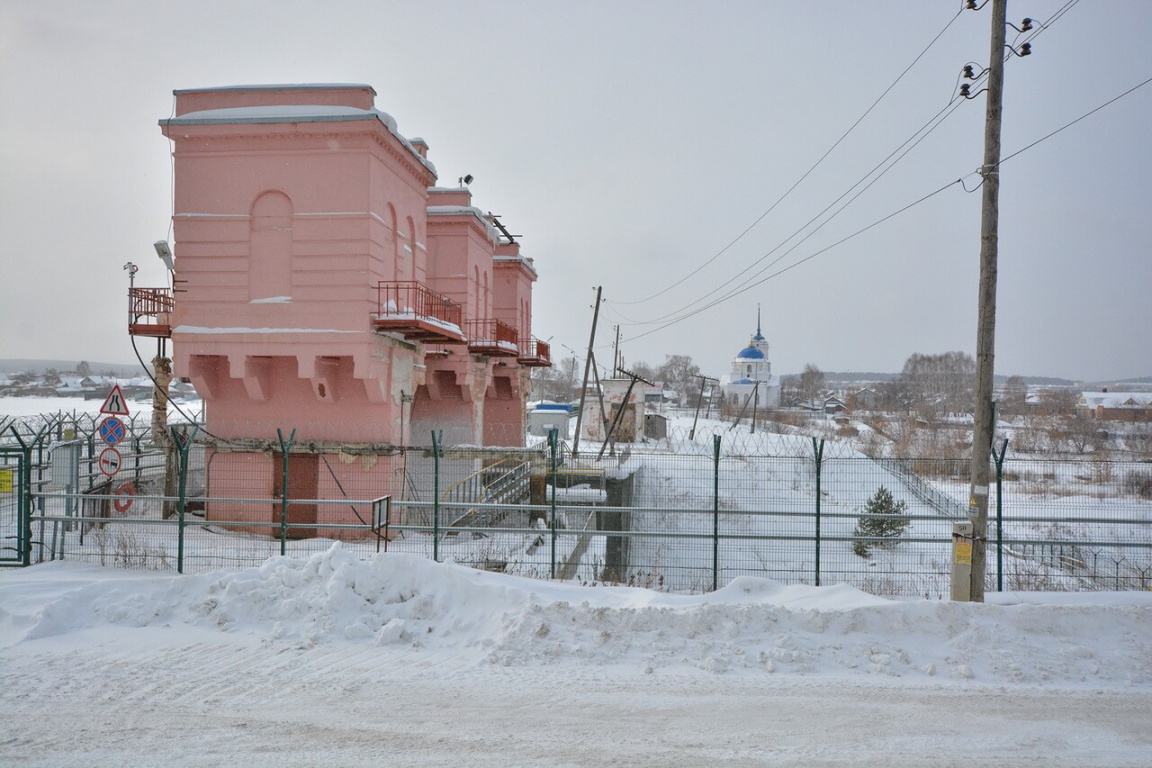 Плотина в Верхнем Тагиле