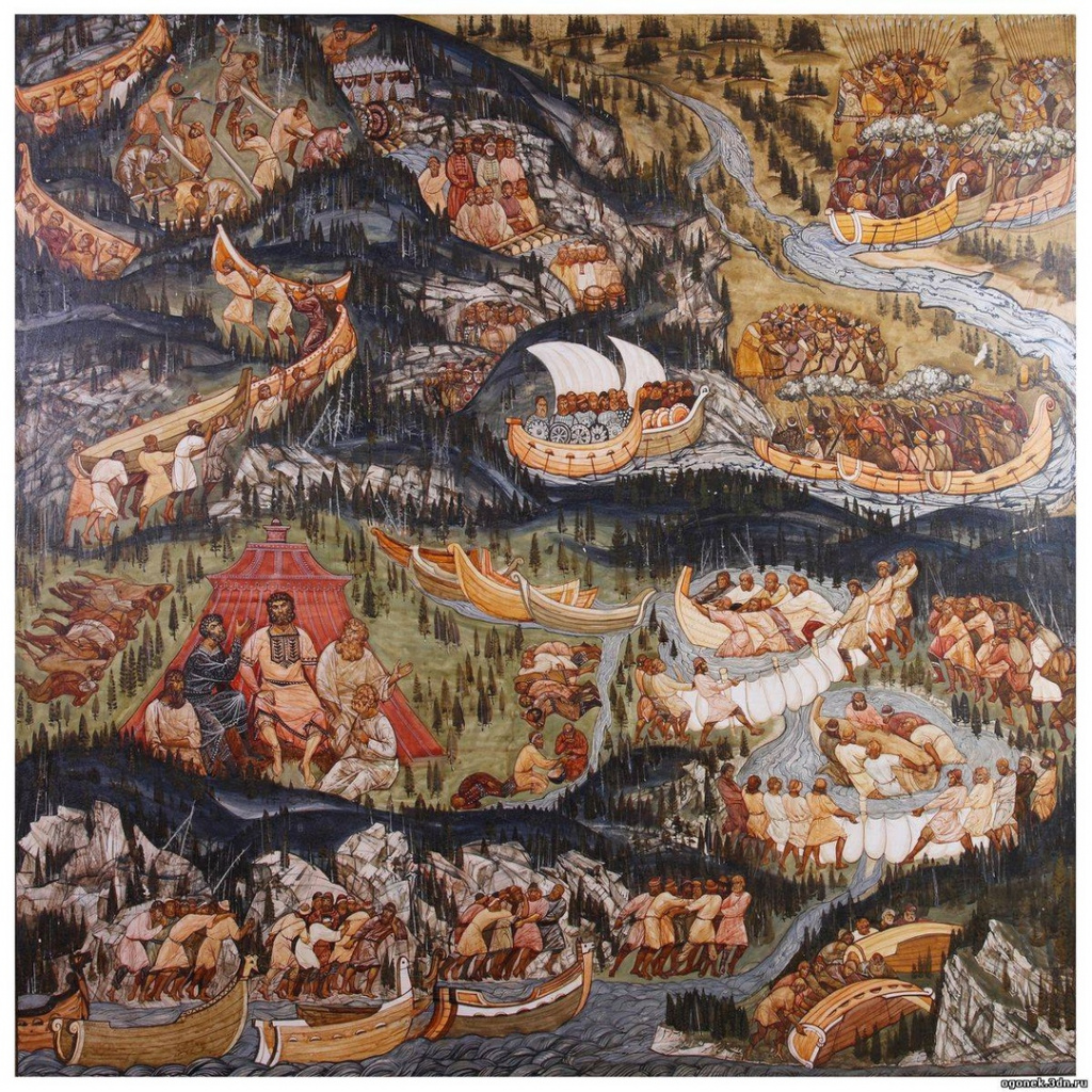 Ермак, поход Ермака, поход Ермака в Сибирь, поход на Сибирь, Кучум, история Урала, Ермак Тимофеевич