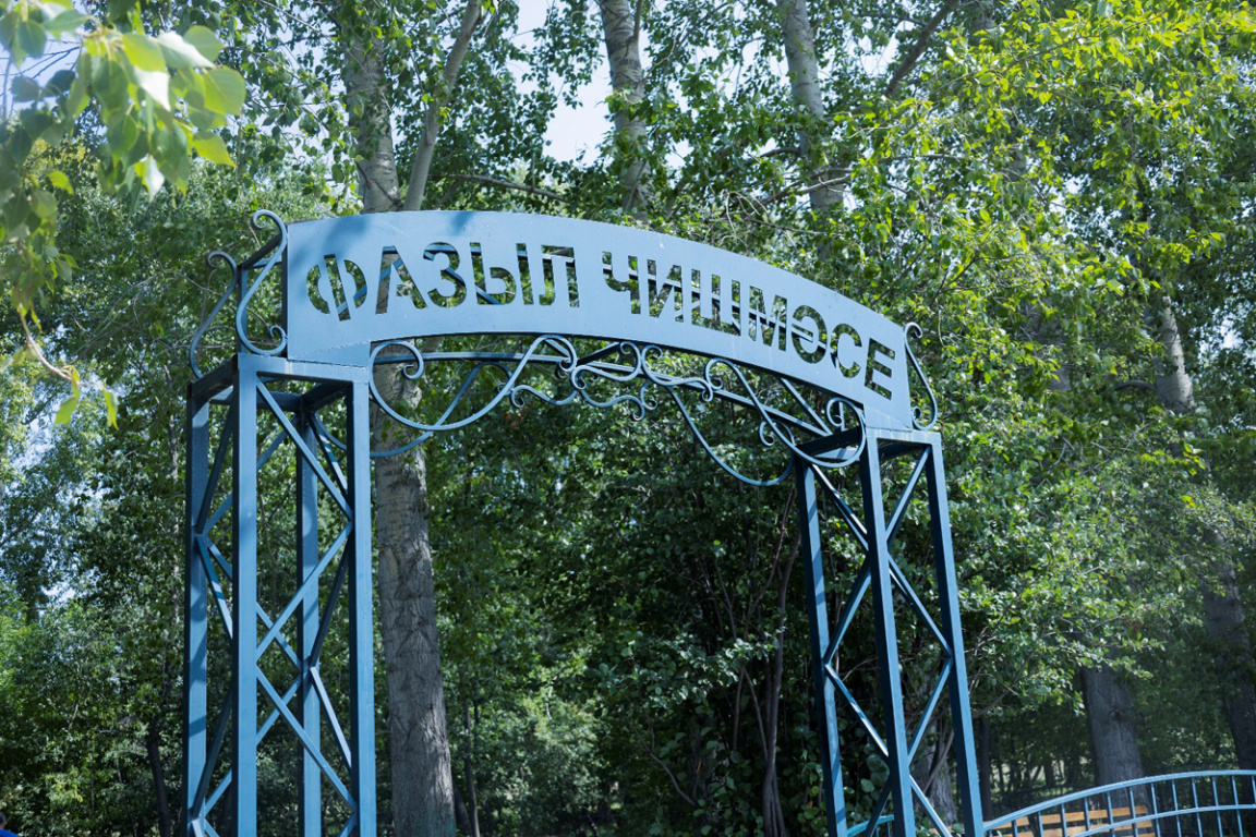 Родник Фазыла в Большеустьикинском