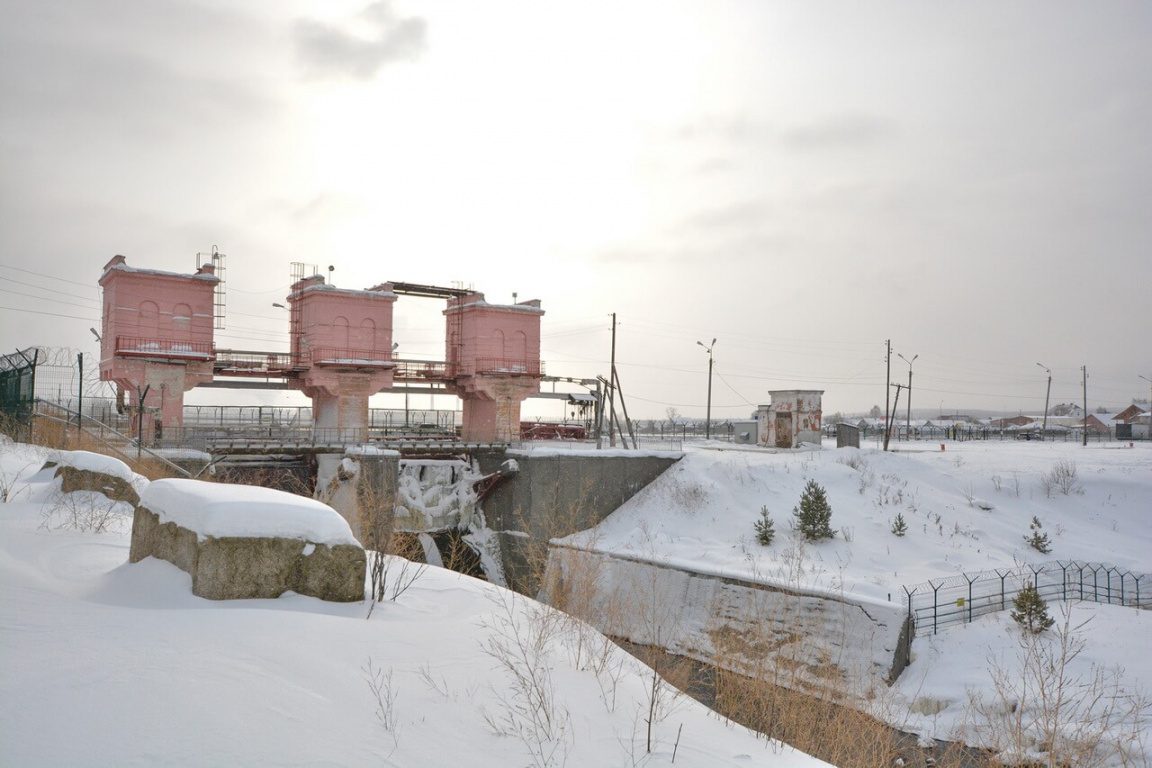 Плотина в Верхнем Тагиле