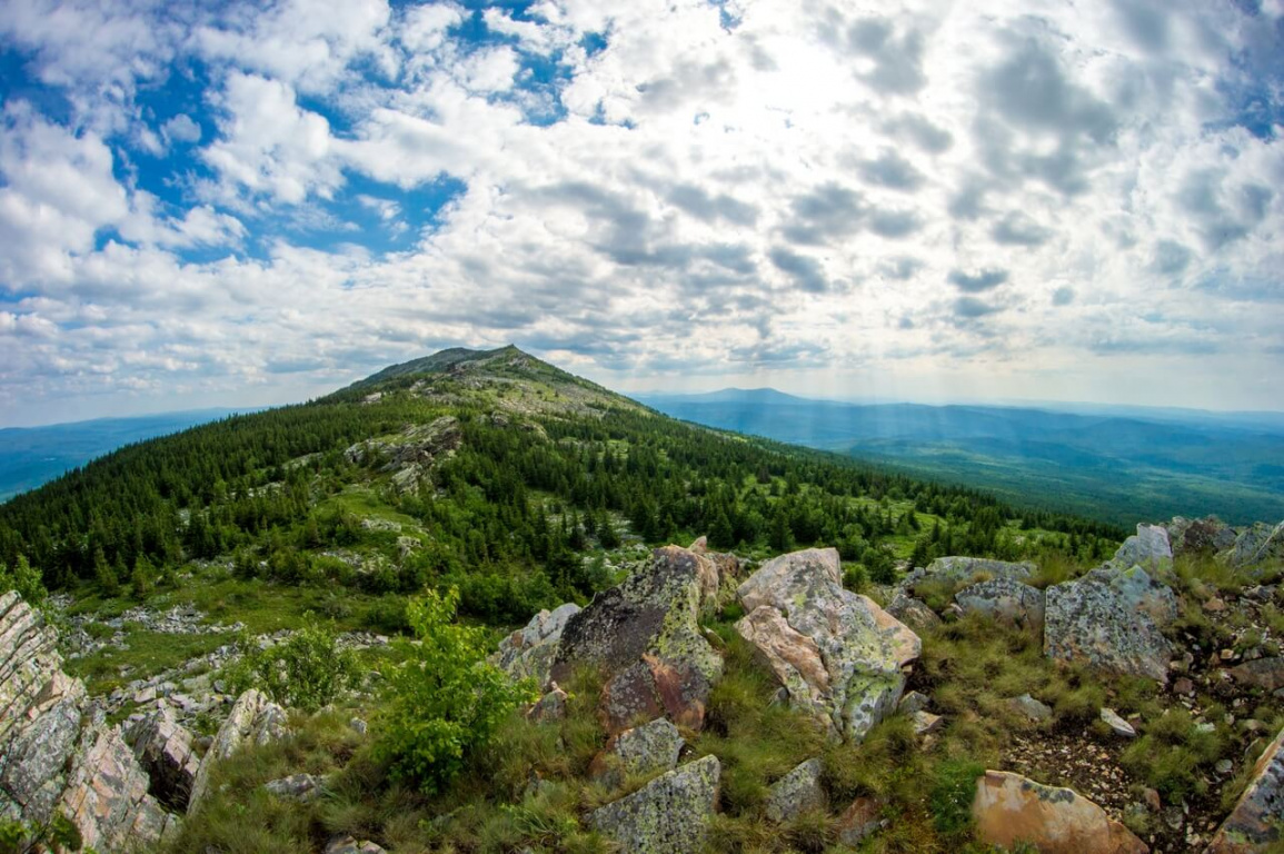 Хребет Уреньга, Первая сопка, Вторая сопка, Челябинская область