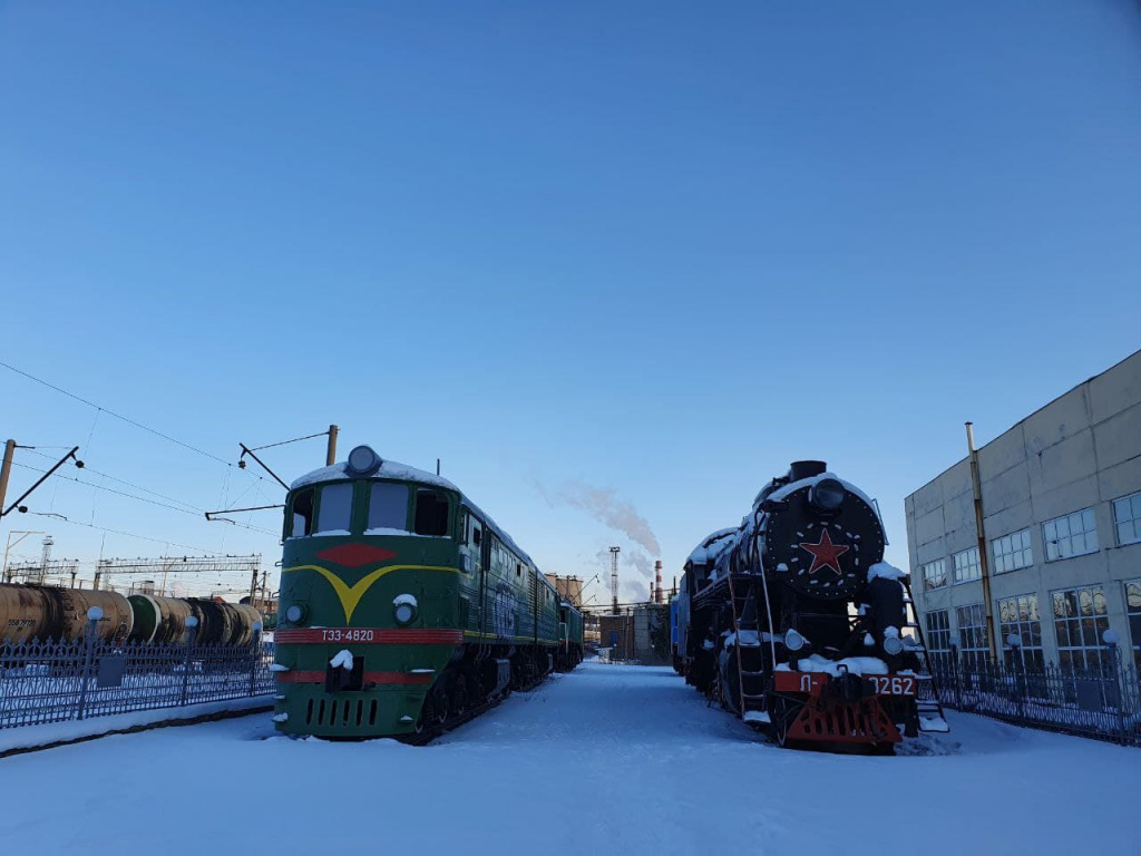 Кладбище локомотивов при ТЧ-5