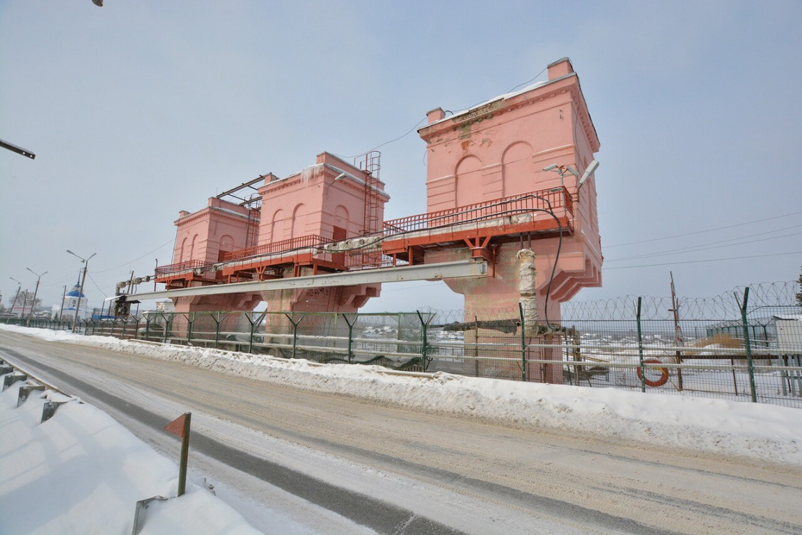 Плотина в Верхнем Тагиле