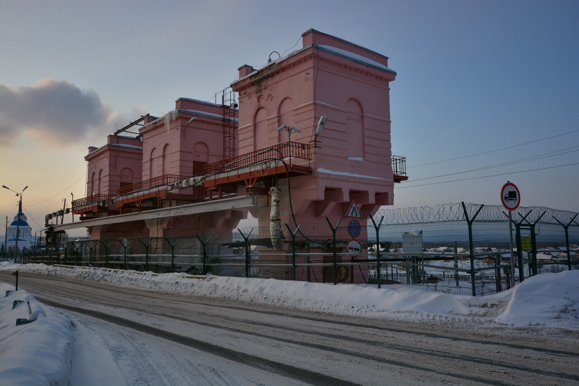 Плотина в Верхнем Тагиле