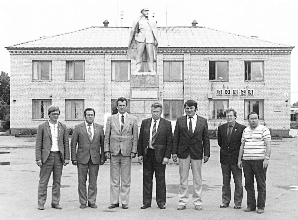 Памятник Ленину, с. Новопышминское, 80-е годы